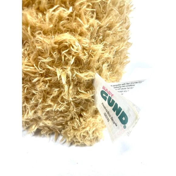 Baby Gund Peek A Boo Bear Interactive Stuffed Plush Animal Works! Talking Bear - Picture 5 of 8